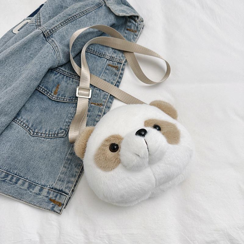 Милая мультяшная сумка через плечо 2023 Зима Новая Простая Модная Сумка на плечо Милый Свежий Стиль