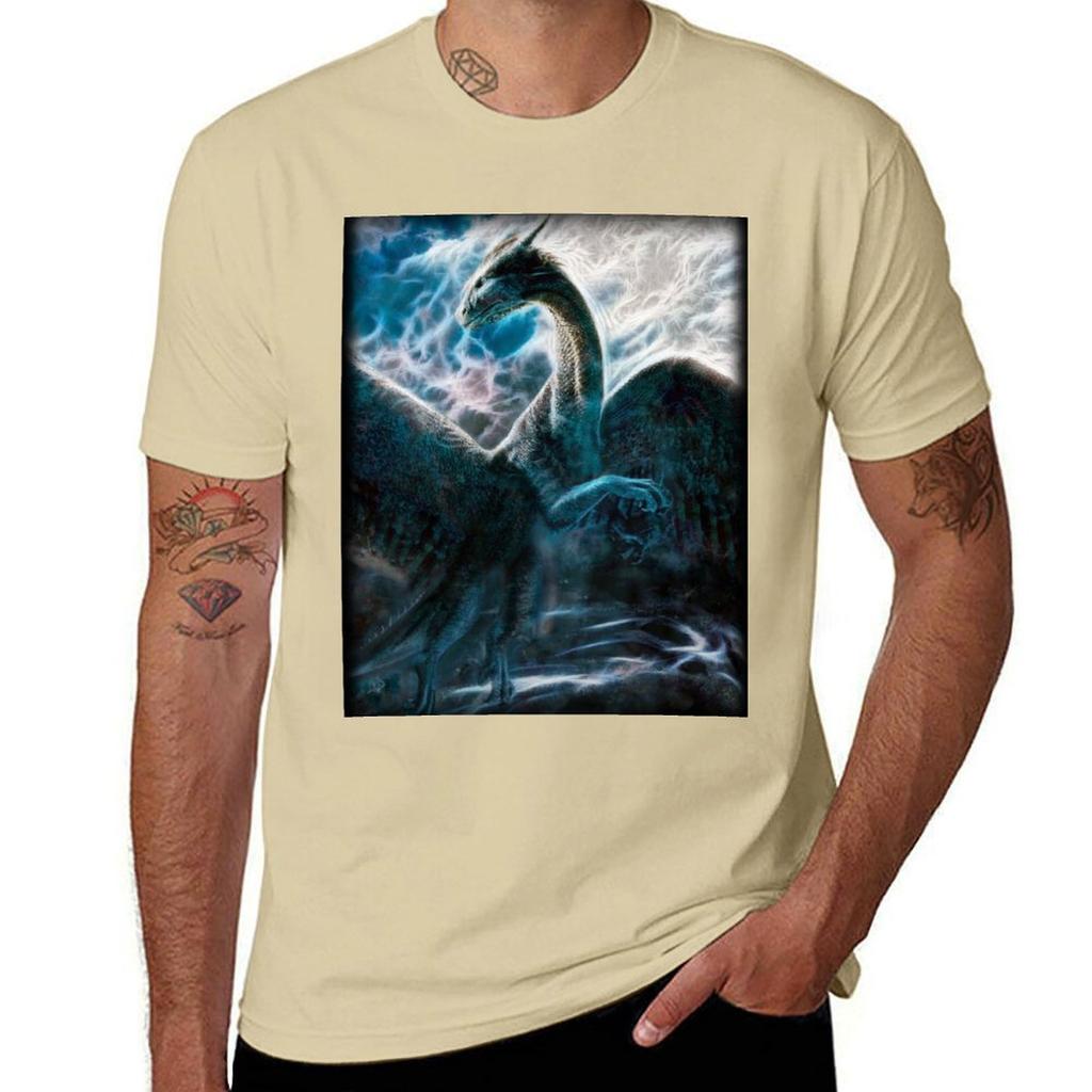 Saphira The Dragon From The Hit Eragon Movie TShirt oversized new edition summer tops kawaii clothes Unisexs clothing
