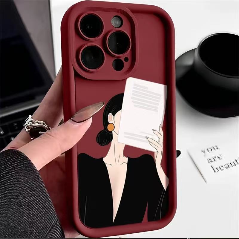 Женский президент для чехла на мобильный телефон iphone17pro apple 16 противоударный 15pro14promax новый 13 индивидуальность