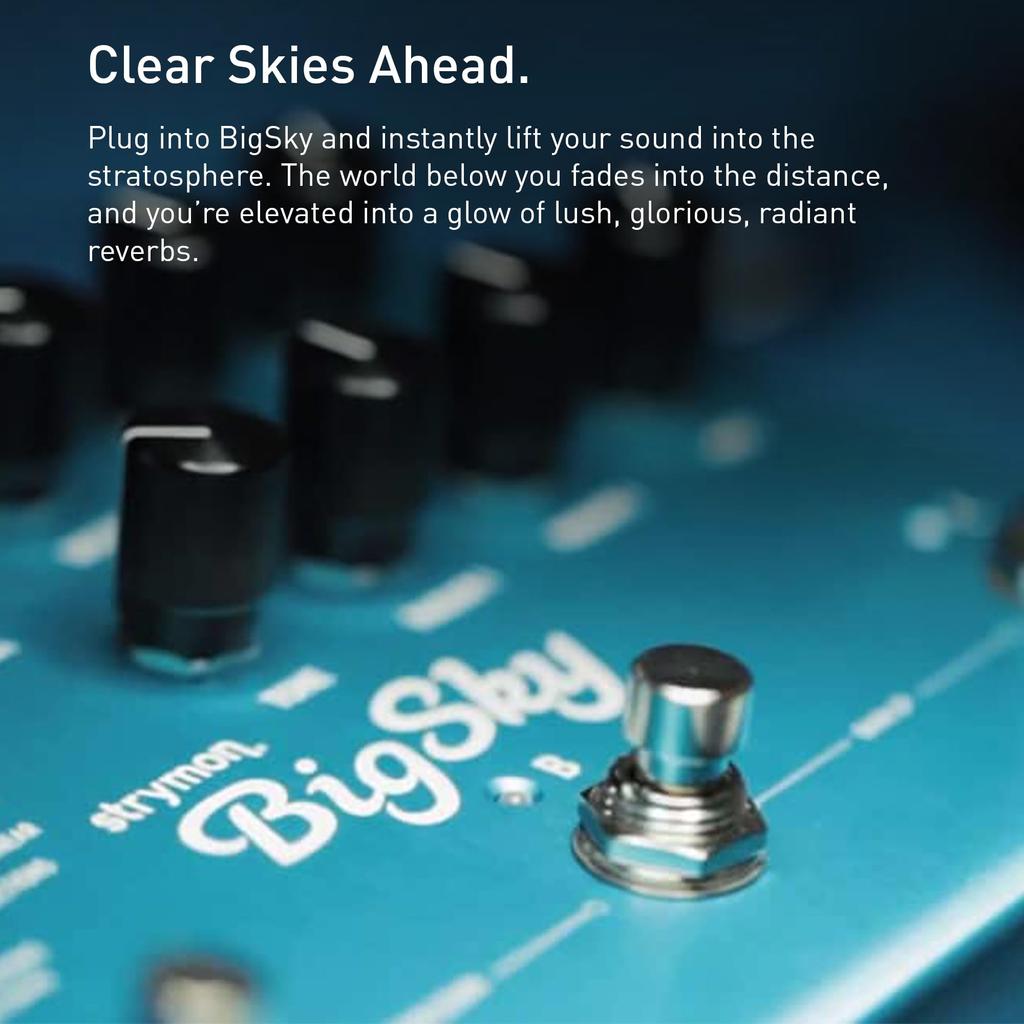 Strymon “BigSky” (Big Sky/Reverb Machine) []