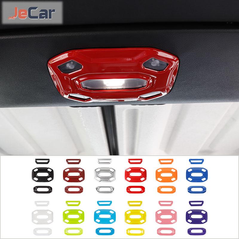 Автомобильный светильник для чтения, декоративная лампа, наклейки для Jeep Wrangler JL Gladiator JT 2018-автомобиль