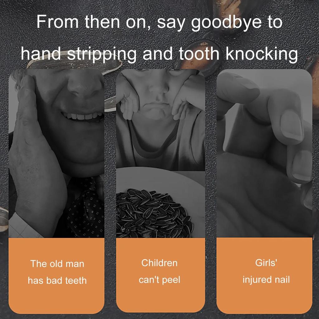 5pcs Sunflower Seed Peeler Machine Kids Melon Seeds Cleaner Children Peeling Artifact Opener Kitchen Gadgets Accessories