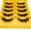 Сегментированные ресницы Manga Lashes 3D Clear Band Lashes Natural Look Тонкие норковые ресницы Пушистые ресницы Cat Eye отдельные ресницы