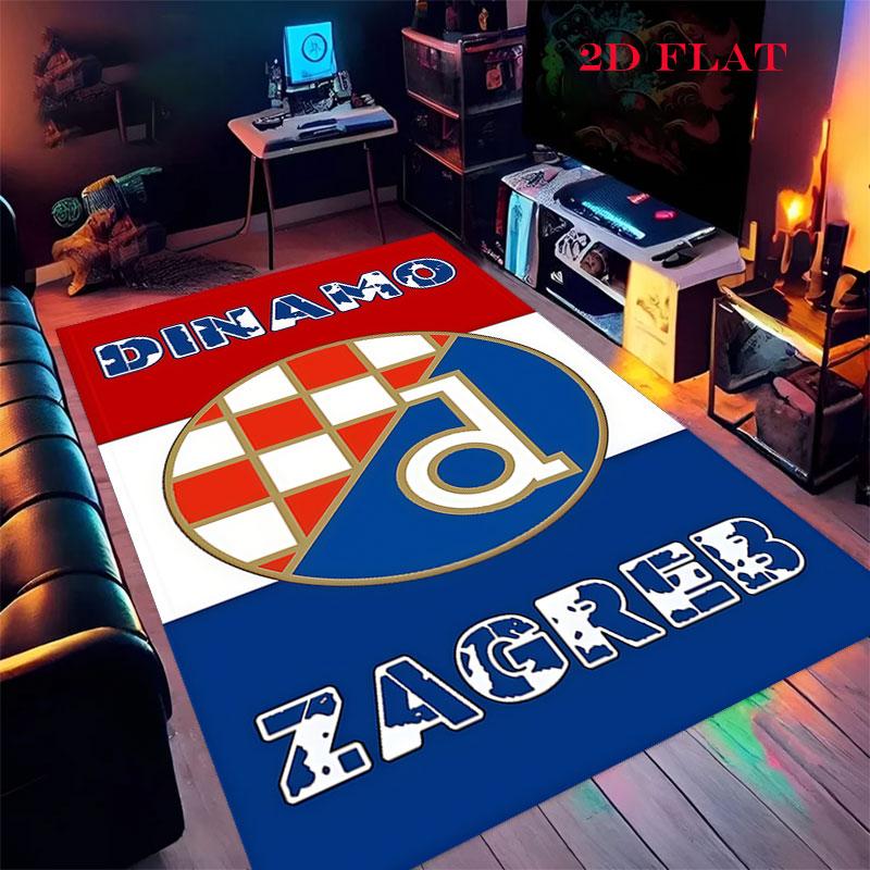 GNK Dinamo Zagreb Carpet Rug for Living Room Bedroom Home Sofa Decoration,Kids play Nonslip Floor Mat