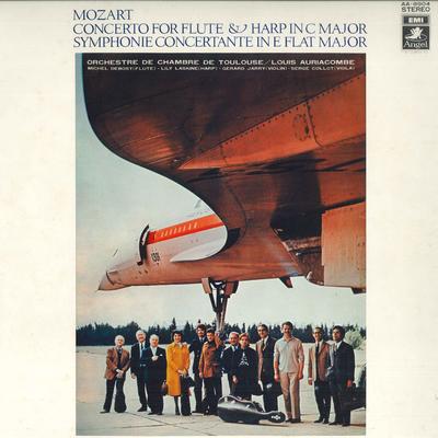 LP Пластинка LOUIS LIACOMBE, TOULOUSE CHAMBER OR - Моцарт: Концерт до мажор для флу AA8904 ANGEL Япония Классика Б/у