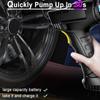 Многофункциональный автомобильный насос для шин и монитор давления в шинах, умные цифровые дисплеи, перезаряжаемый насос для шин, ручной автоматический воздушный насос 120 Вт