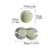 With Storage Hook 2 In 1 Eye Mask Pillow Foldable Travel Folding Pillow U-shaped Pillow  Sleep Tool