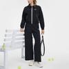 Fila Женская куртка-толстовка на молнии с капюшоном и длинным рукавом, свободного кроя, для тенниса, A11W613513F-NV