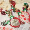 Handmade High-End Christmas Reindeer Antler Sequin Headband and Santa Hat - Cute Festive Hair Accessories