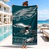 Philadelphia Eagles Beach Towel, Quick-drying, Easy to Care for, Suitable for Both Fitness and Beach Vacations,Sports Essential