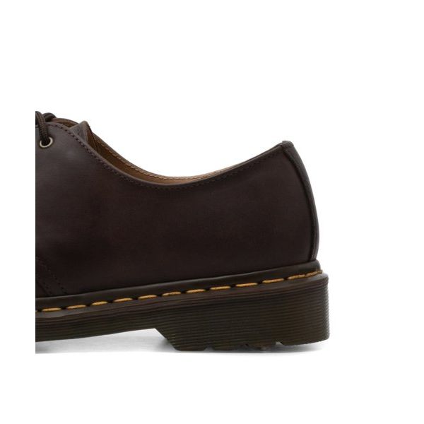 Доктор. Кроссовки Dr. Martens 1461 Oxford Темно-коричневые Унисекс 11838201