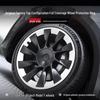 Tesla Model Y 20" Cyclone Wheel Rim Cover – Matte Black Protective Accessory