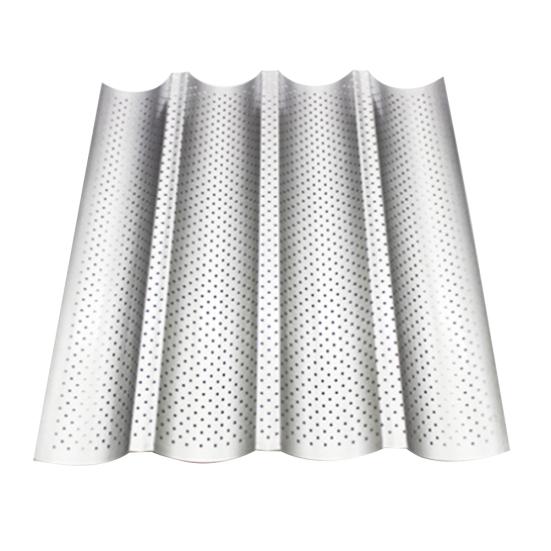 2/3/4 Канавки Антипригарная Перфорированная Форма для Выпечки Багетов Французского Хлеба Противень