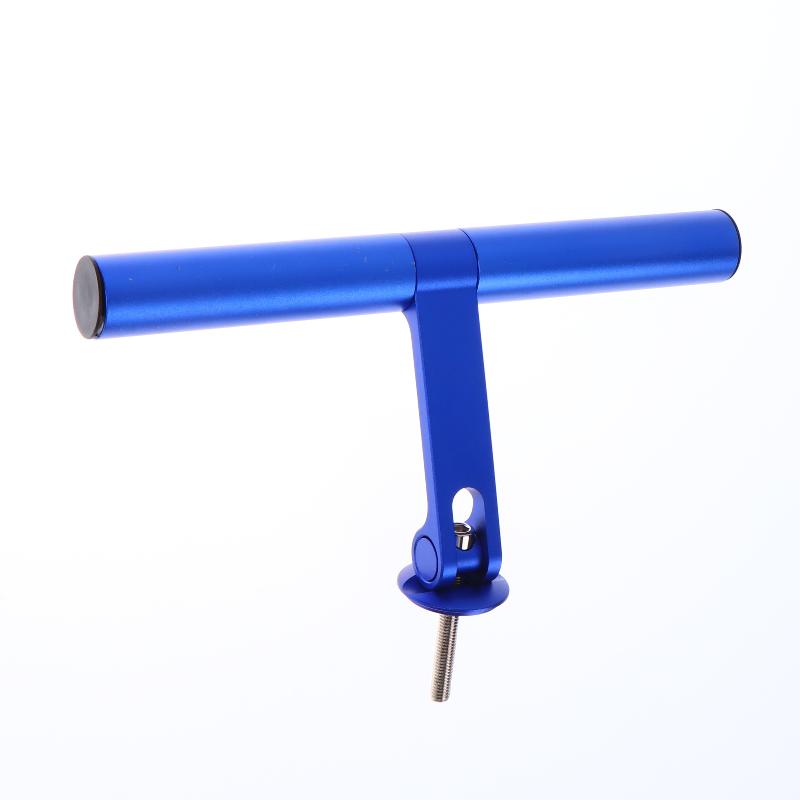 Adjustable Metal Handlebar Extension for Bicycle Perfect Mount for Camera and Light
