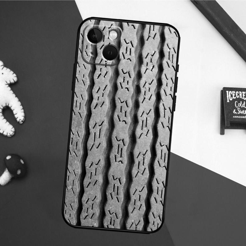 Tire Tread Wheel Case For iPhone 11 12 13 14 16 15 Pro Max Plus Mini X XR XS Max 7 8 Back Cover