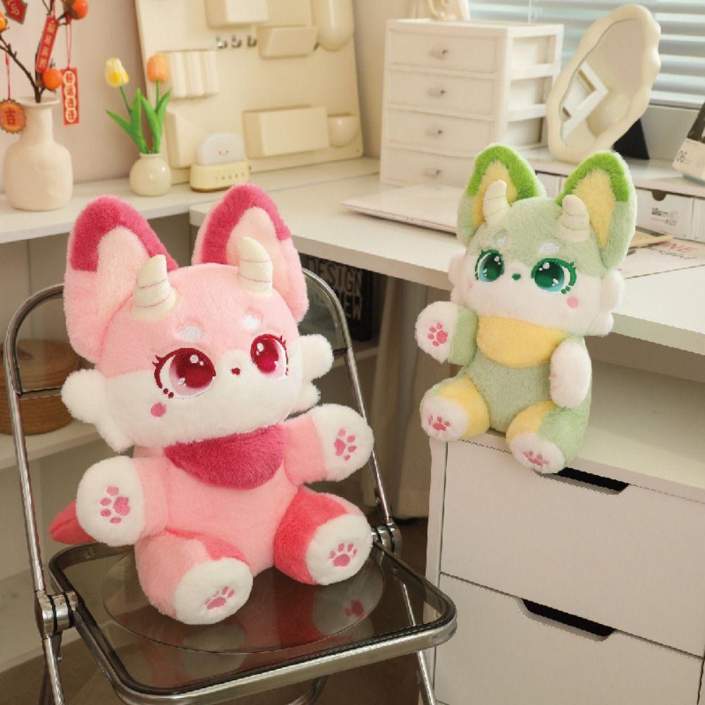 Большой ГЛАЗ Маленький Зверёк Кукла Дьявол Пушистый Мультяшный Плюшевый Кукла Дети День Рождения Рождество