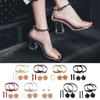 Women Adjustable Bundle Laces High Heels Shoes Ankle Shoe Belt Shoelaces Anti-skid