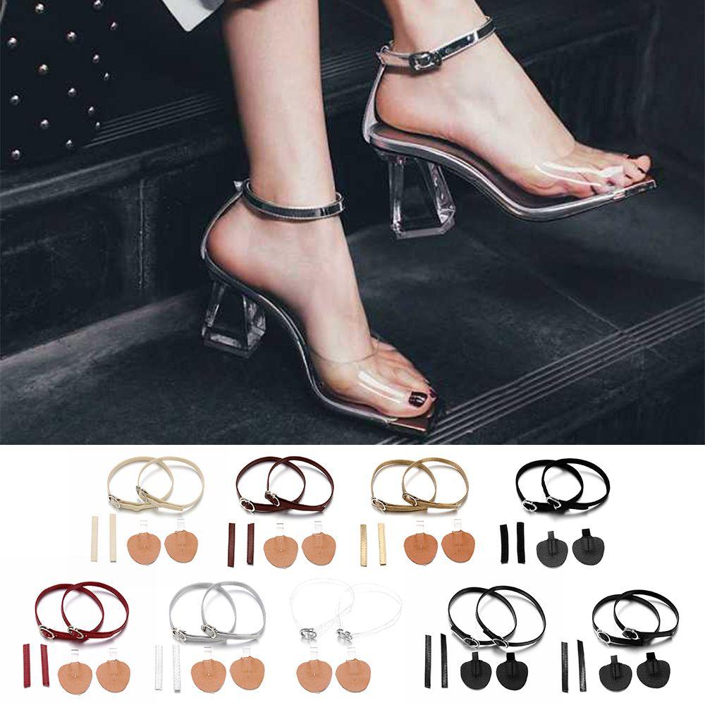 Women Adjustable Bundle Laces High Heels Shoes Ankle Shoe Belt Shoelaces Anti-skid
