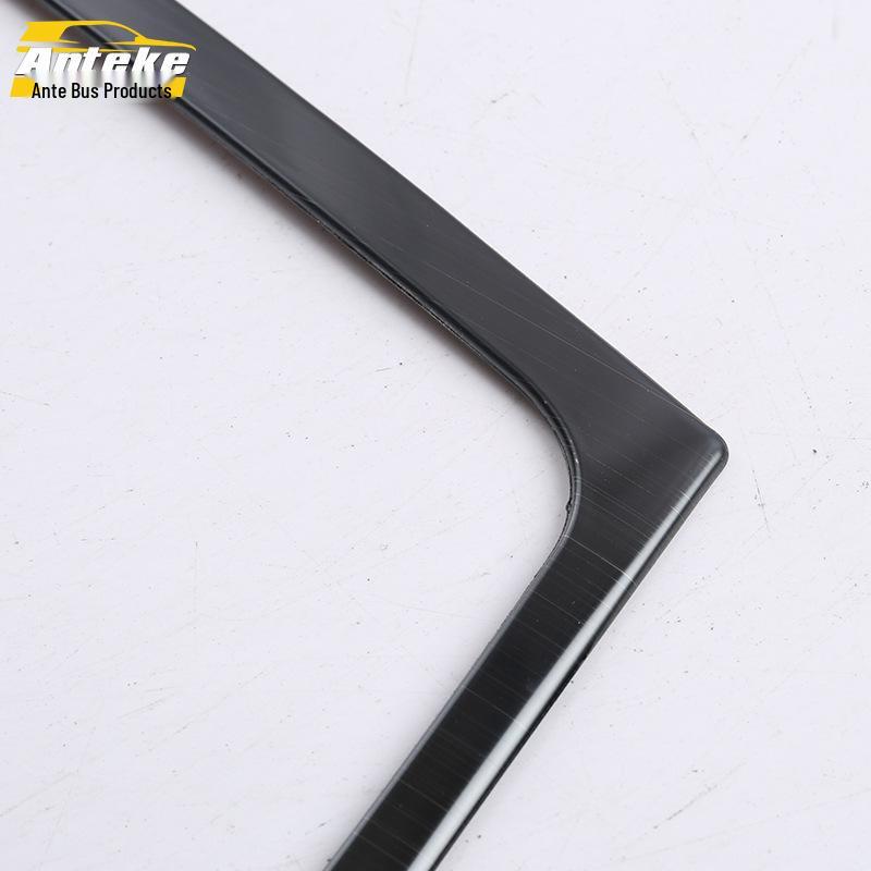 18 CC Накладка на порог автомобиля, подлокотник с пайетками и декоративная панель