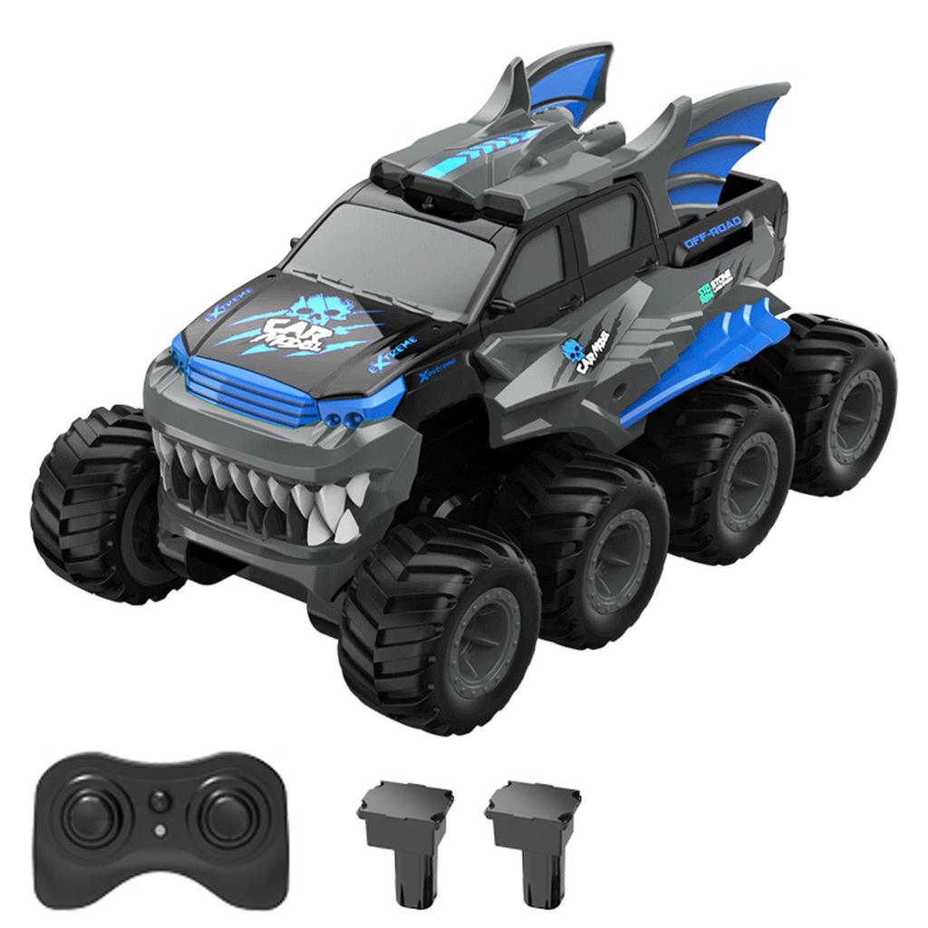 Remote Control Car, 2.4G 8WD Amphibious Waterproof Off Road Vehicle for Kids, 360 Degrees Rotating Pool Lake Outdoor