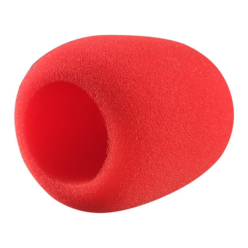 Hexagonal Shockproof Wireless Microphone Ring - Anti-roll, Anti-drop, Anti-slip KTV Soft Rubber Cover