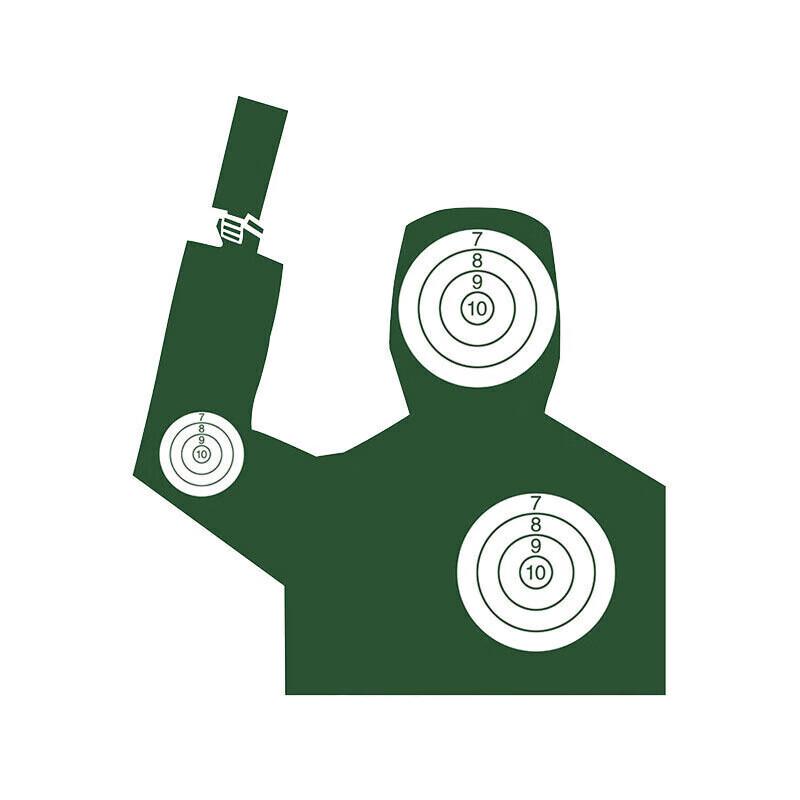 Jingshengxun Half-Body Shooting Target Paper