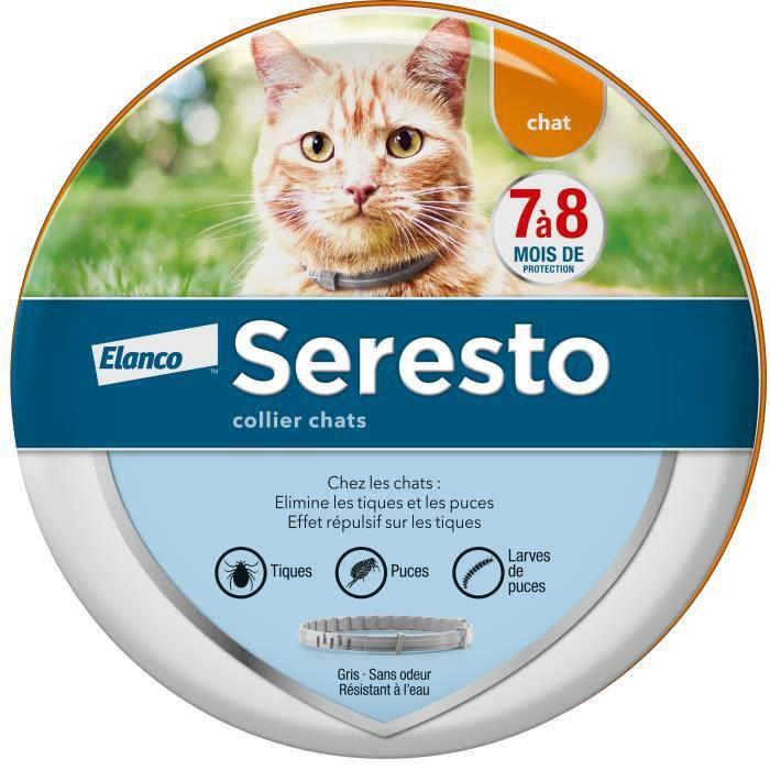 SERESTO Cat Flea and Tick Collar - Protection 7a 8 Months