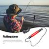 Рыболовная сигнализация поклевки, портативный легкий индикатор поклевки карпа, вешалка для оповещения о пресноводной и соленой воде, аксессуары для рыбалки