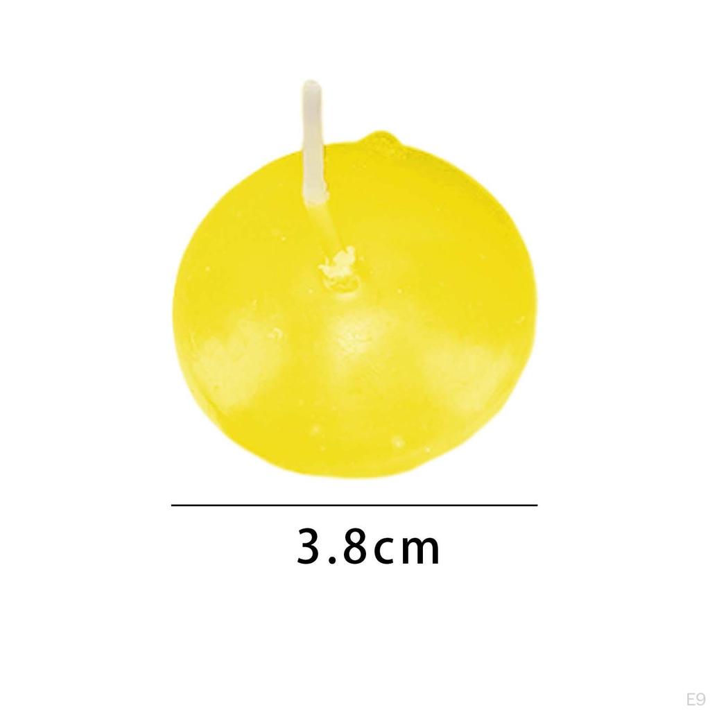 30Pcs Floating Candles Decor for Valentine's Day Christmas Party Celebration Red