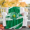 Sporting CP logo printed throw blanket—soft,warm;versatile blanket for all seasons—perfect as &air-conditioning throw,nap blanket