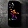 Спортивный чехол для телефона с изображением гандбола, мягкий, для iPhone 16 16E 17 Air 15 Pro Max 14 Plus 13 Mini 11 12 7, черный, задняя крышка