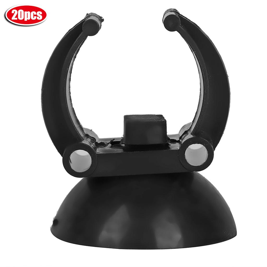 20 шт./компл. зажимы для нагревательных стержней для аквариума, присоска из ПВХ для аквариума, держатель для воздуховода