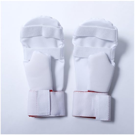 ISAMI Двусторонний протектор кулака Isami для мальчиков, боевые искусства, боевые искусства, карате для L-3093J (Белые, Мальчики)