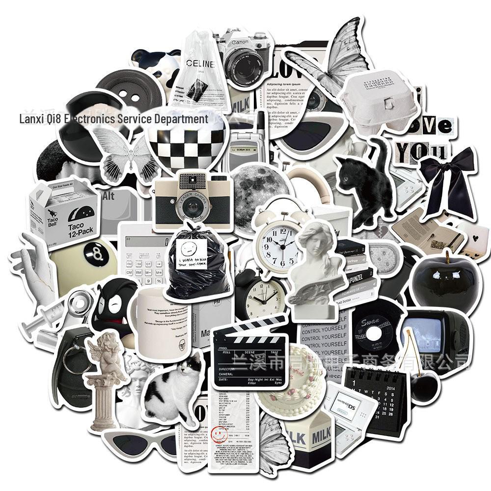 50-500 листов: Уникальные корейско-американские INS свежие декоративные наклейки для блокнотов для проектов «сделай сам»