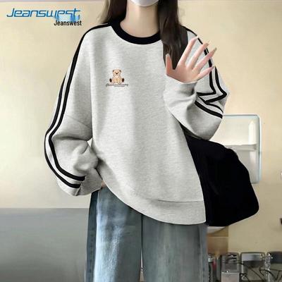 Детская футболка с длинным рукавом Jeanswest с принтом мишки