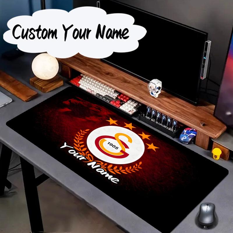 Custom Name Mouse pad Gala-tasaray Legacy Mouse pad, Gaming Mouse Pad, keyboard pad, Desk Decor for computer notebook Fan Birthday Gift