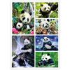 DIY Diamond Painting Animal Cross Stitch Mosaic Diamond Embroidery Cute Panda Home Decor