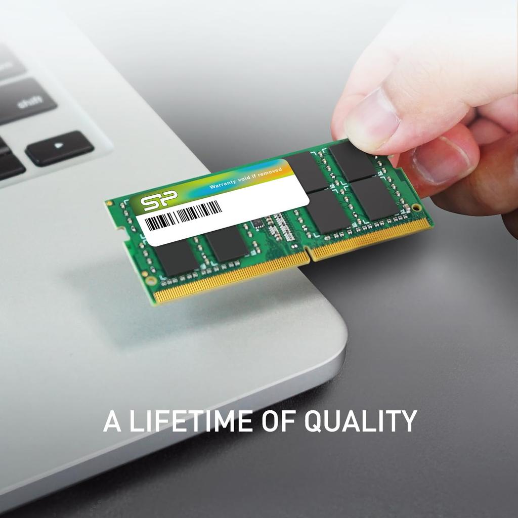 Оперативная память для ноутбука Silicon Power 32 ГБ x 1 шт. 260-контактный CL22 SP032GBSFU320X02 DDR4-3200 (PC4-25600) 1.2V