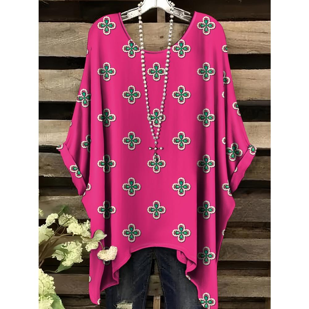 Summer Women's Elegant Black Striped Print T-Shirt Clothes Comfortable Versatile Round Neck Casual Loose Women Short Sleeve Tee