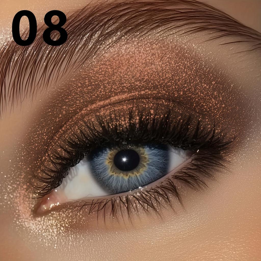 Яркие блестящие кремовые тени для век с кисточкой. Стойкие водостойкие неразмазывающиеся мерцающие тени для век, идеально подходящие для сценических вечеринок