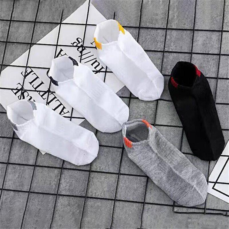 5/10 пар весенне-осенних дезодорирующих впитывающих дышащих удобных мужских носков до щиколотки для бизнеса и спорта
