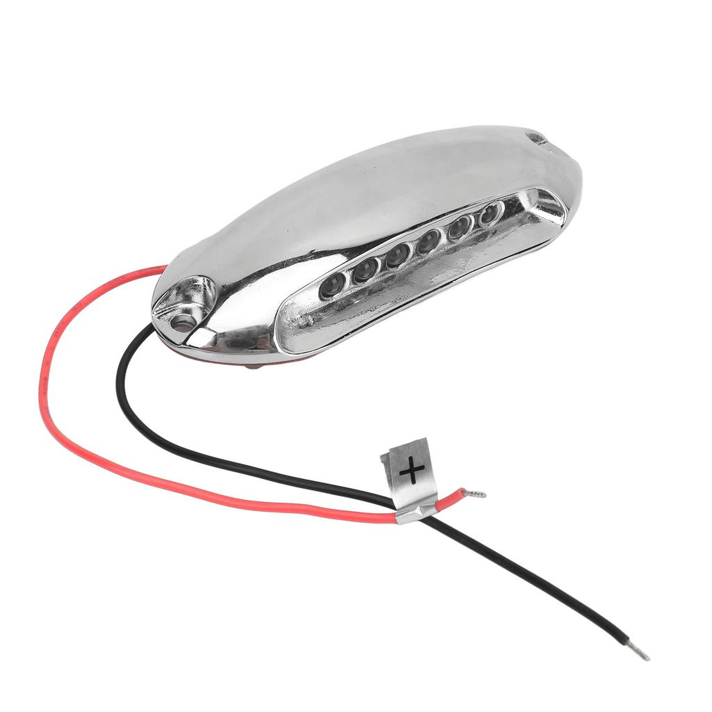 LED Deck Lights 12V Flicker Free Shock Resistant Stainless Steel IP67 Waterproof White Light Boat Dock Light for Yacht