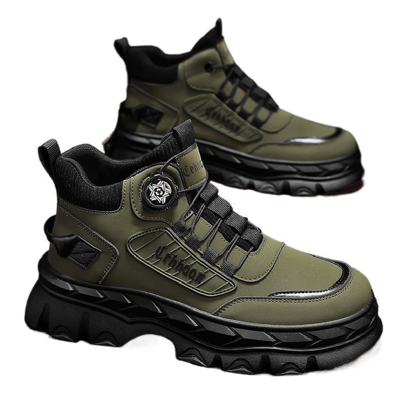 Мужские высокие тактические ботинки для пустынного альпинизма