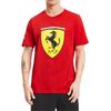Puma Ferrari Race Big Shield Tee Men Tops Racing-Red 597956-01