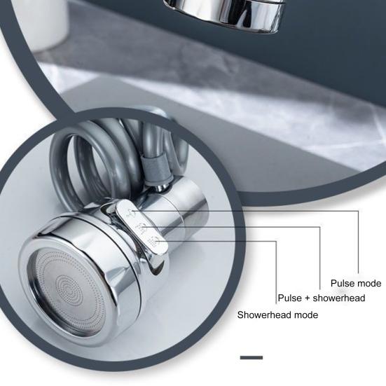 Удлинитель для смесителя для раковины с вращением на 360 градусов, фильтрующая трубка, кран для экономии воды, 3 режима, регулируемый смеситель, кухонные гаджеты, аксессуары