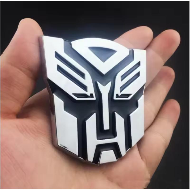 Стайлинг автомобиля, пластиковые 3D наклейки для автомобиля, крутой логотип автоботов, значок трансформера, эмблема, наклейка на хвост, украшение для мотоцикла, велосипеда