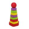 Novelland Rainbow Ring Insertion (hexagon) Developmental Toy, Korean Baby Products