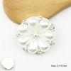 Ювелирные изделия из цветка с жемчужинами из бриллиантов, высококачественные аксессуары из сплава, стразы, популярные кнопки, сделай сам, 10 шт./компл., поставка кристаллов