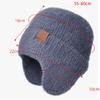 Winter Warm Cap Men's Women's Plush Knitted Wool Cap Cold Ear Protection Cap