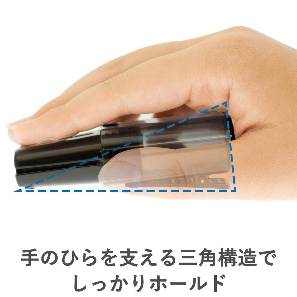 ELECOM Bluetooth Mouse 3 Click Rechargeable (iOS Compatible), Small, Compact, Buttons, Quiet, 95% Reduction, Mobile, Lithium-ion Battery, CAPCLIP,
